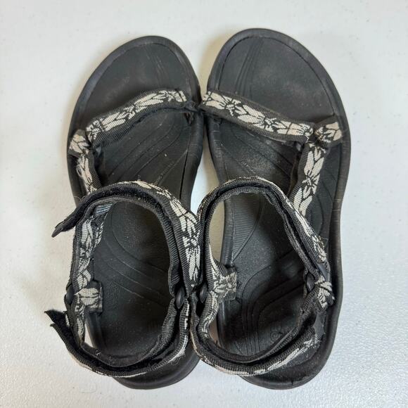 Teva Women's Hurricane IV Sandal Size 11 Strappy Adjustable Sport Outdoor Black - Picture 8 of 11